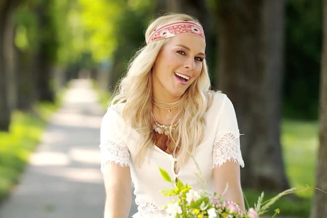 Linda Fäh und ihr neues Video «Der perfekte Herzschlag»