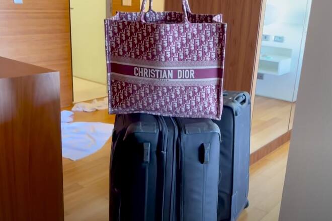 Gepäck von Sylvie Meis