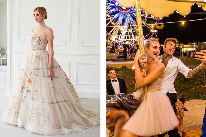 Chiara Ferragnis drittes und viertes Kleid