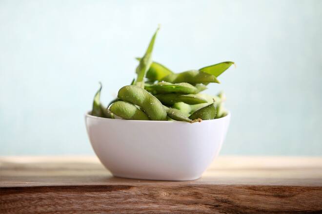 Edamame ist optimal für eine reine Haut