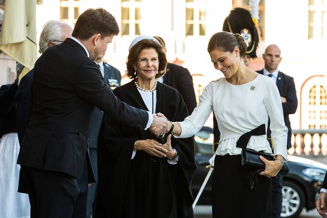 Prinzessin Victoria von Schweden mit Dutt