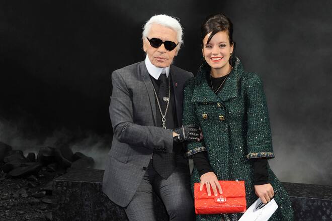 Karl Lagerfeld und seine Musen
