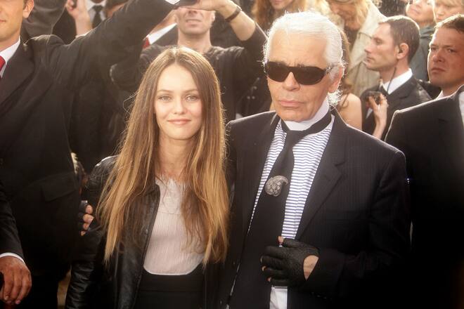 Karl Lagerfeld und seine Musen