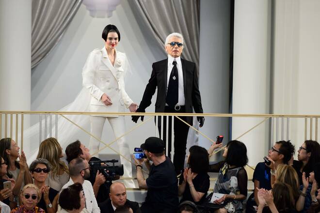 Karl Lagerfeld und seine Musen