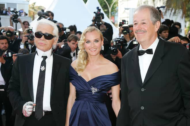 Karl Lagerfeld und seine Musen