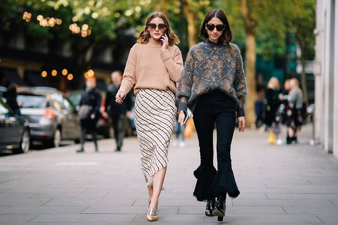 Street Style von der London Fashion Week