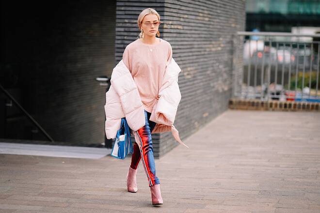 Street Style von der London Fashion Week