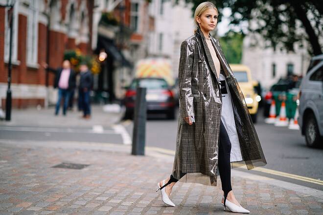 Street Style von der London Fashion Week