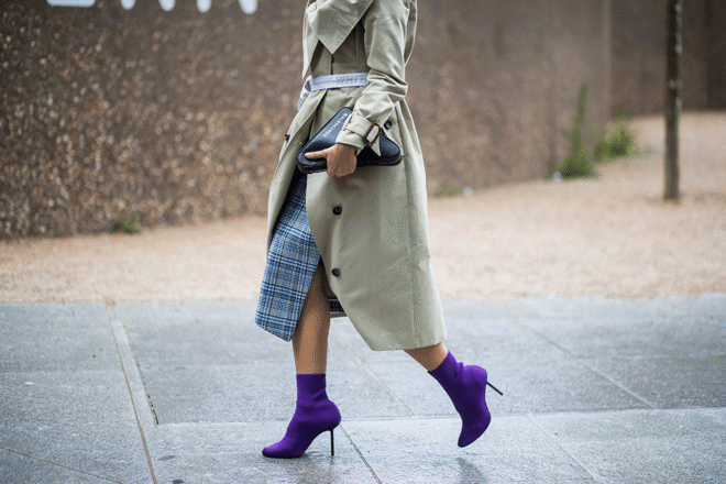 Street Style von der London Fashion Week
