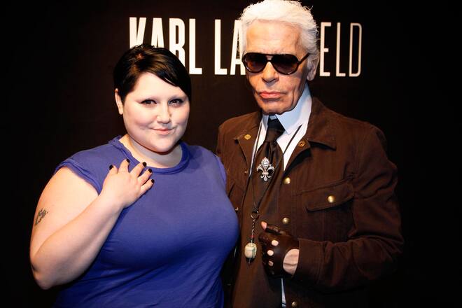 Karl Lagerfeld und seine Musen