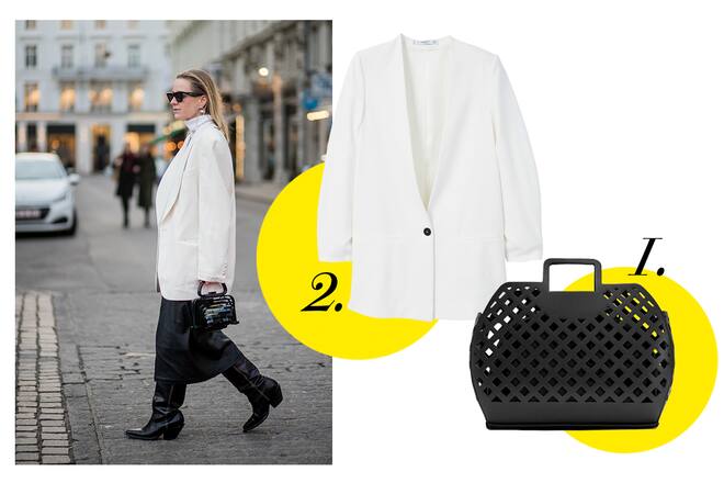 Celine Aagaard unterwegs an der Copenhagen Fashion Week