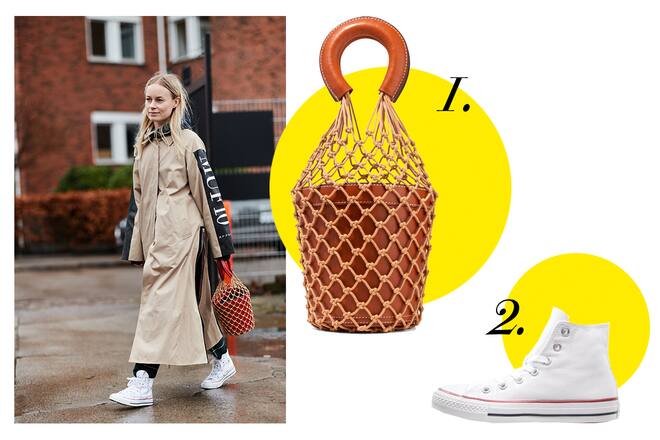 Thora Valdimarsdottir unterwegs an der Copenhagen Fashion Week