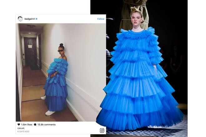 Rihanna in Runway-Looks