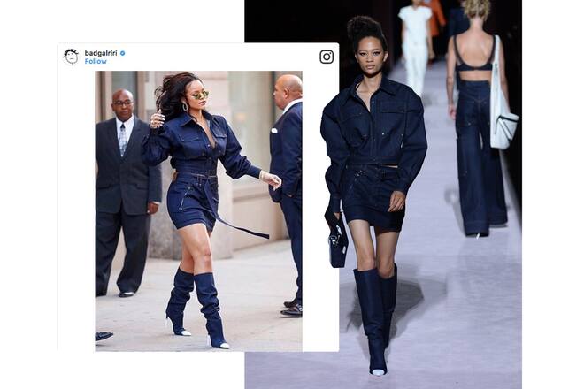 Rihanna in Runway-Looks