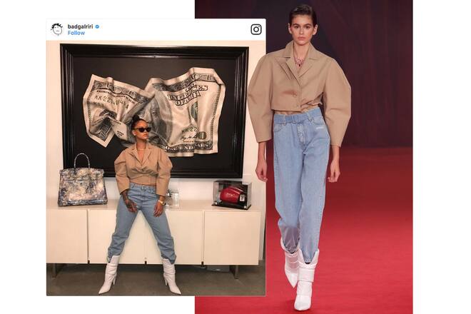 Rihanna in Runway-Looks