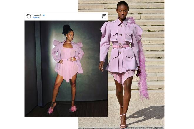 Rihanna in Runway-Looks