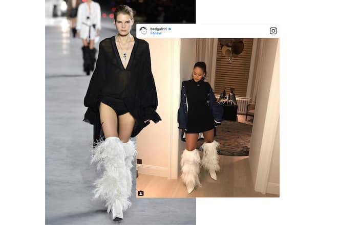 Rihanna in Runway-Looks