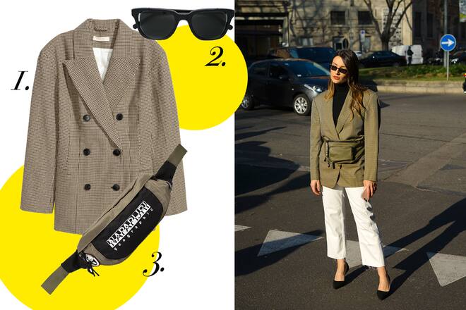 Street Style von der Mailand Fashion Week