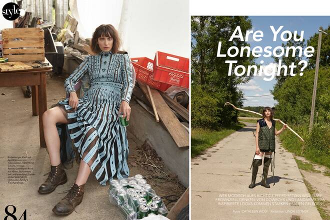 Style Ausgabe 10/17 Modestrecke Cowgirl