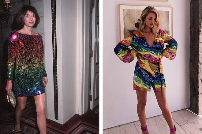 Anna Wintour und Rosie Huntington-Whiteley