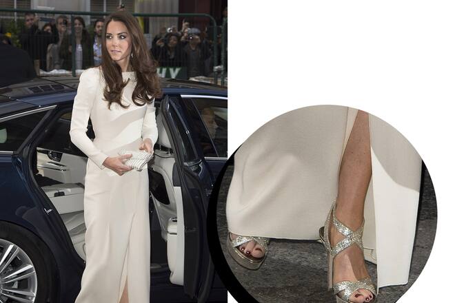 Kate Middleton mit rotem Nagellack