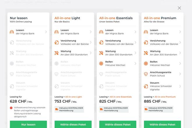 Carvolution Leasingangebote