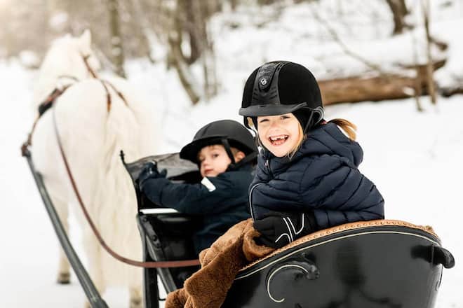 Prinzessin Estelle und Prinz Oscar an Estelles siebtem Geburtstag 2019
