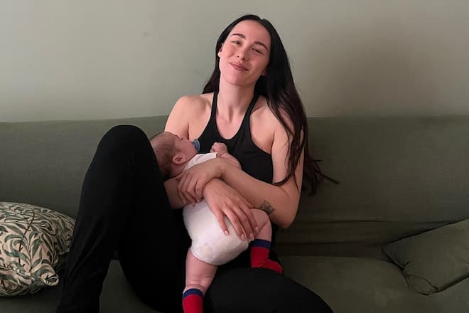 Aurora Ramazzotti teilt gerne private Momente von sich und Sohn Cesare.