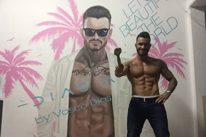 Vasco Dias Künstler Wandmalerei