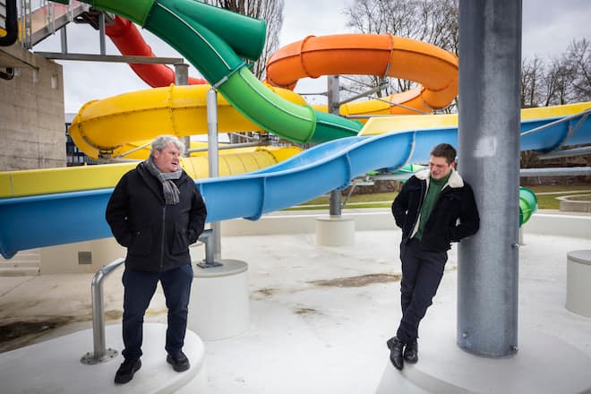 Mike Mueller, Dimitri Stapfer, Schauspieler