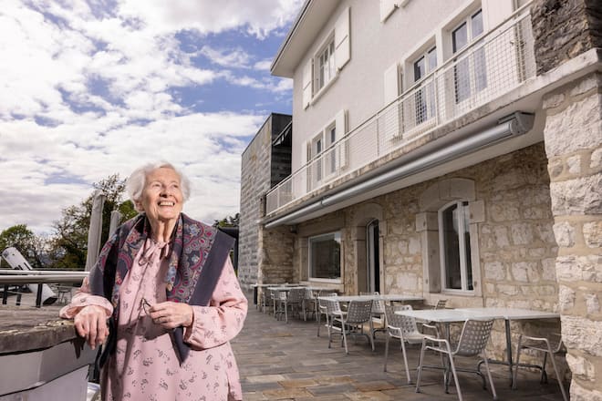 Erika Willener, Haushälterin bei Friedrich Dürrenmatt