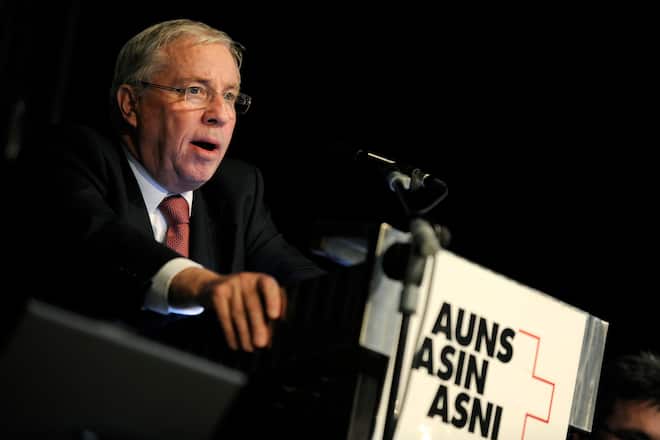 Christoph Blocher SVP Leben Partei Auns