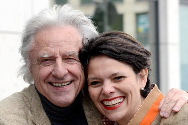 Emil Steinberger und Ehefrau Niccel Steinberger Porträt von Keystone April 2013 Düsseldorf