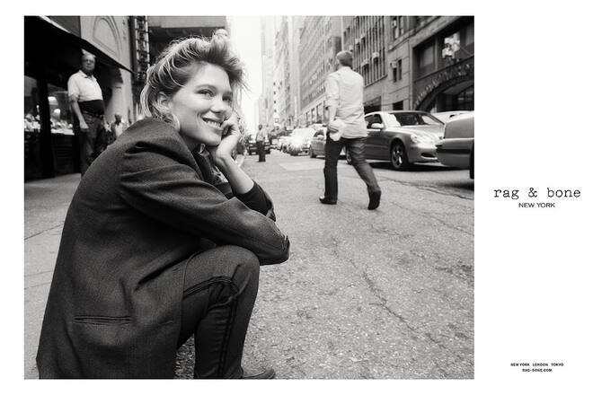 FW13 Campaigns featuring Michael Pitt and Lea Seydoux by Glen Luchford