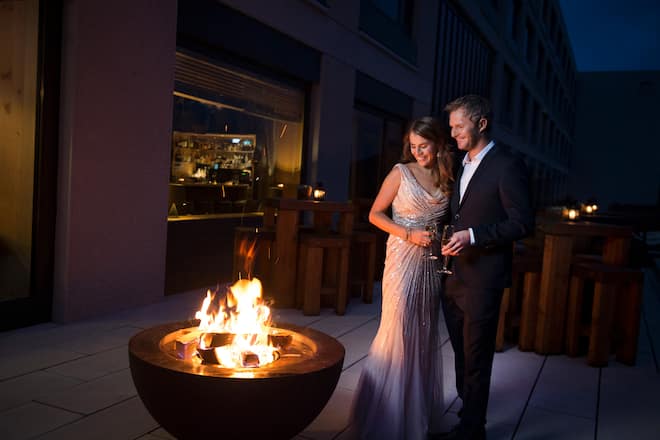 DGST Siegerin Eliane Müller mit ihrer Liebe Markus Peter