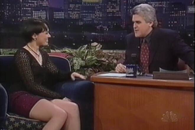 Martina Hingis bei Jay Leno