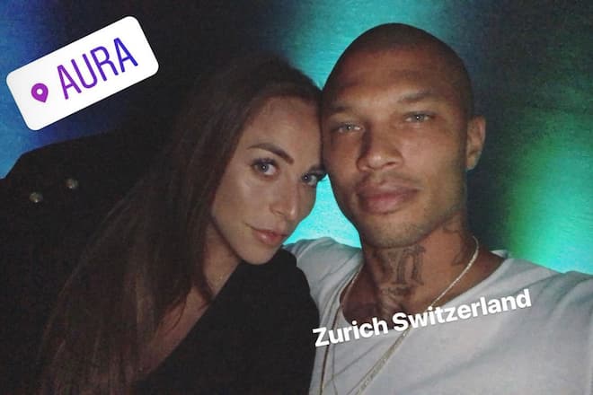 Jeremy Meeks und Chloe Green in Zürich