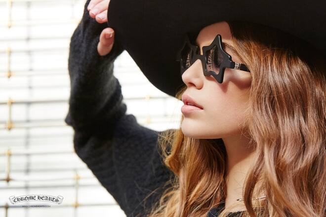 Kaia Gerber Chrome Hearts