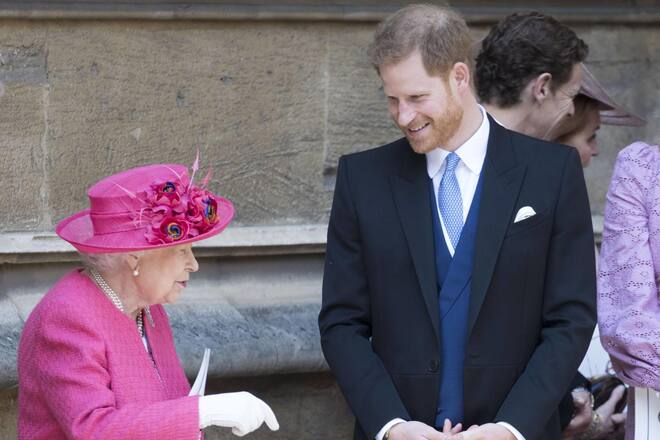 Queen Elisabeth II und Harry