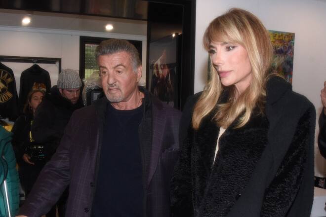Sylvester Stallone und seine Frau Jennifer Flavin beim ersten «Rocky Day» in Philadelphia.