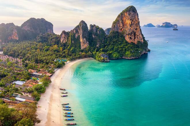 Krabi in Thailand ist bei Reisenden aus Deutschland gefragt.