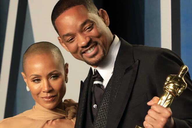 Jada Pinkett Smith und Will Smith nach der folgenreichen Oscar-Verleihung.