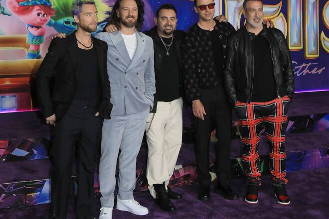 *NSYNC bei der Premiere von «Trolls - Gemeinsam stark» in Los Angeles.