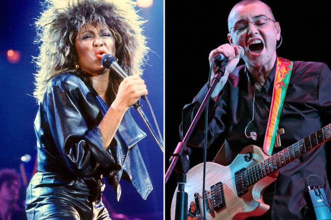 Tina Turner und Sinéad O'Connor - zwei unterschiedliche Sängerinnen mit einem jeweils grossen Einfluss.