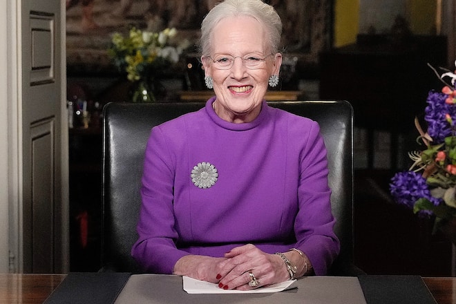 Königin Margrethe II. bei ihrer Neujahrsansprache.