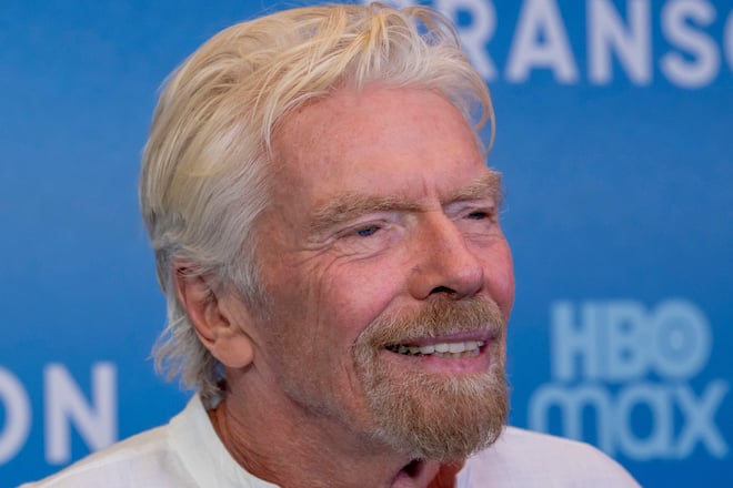 Sir Richard Branson bei einem Auftritt in New York.