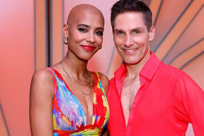 2023 trat Christian Polanc mit Ex-«Bachelorette» Sharon Battiste an.