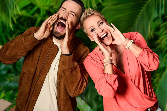 Jan Köppen und Sonja Zietlow sind sich uneins, was den Dschungelkönig oder die Dschungelkönigin betrifft.