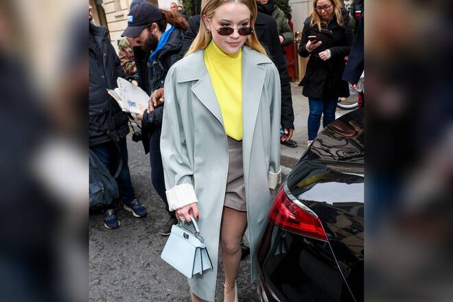Ava Phillippe liegt mit ihrem Fendi-Look absolut im Trend.