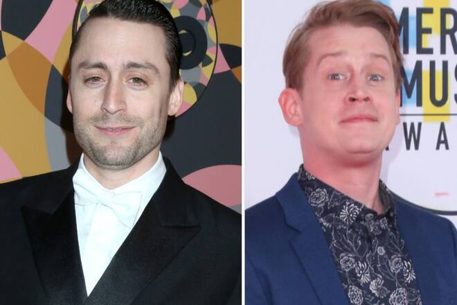 Kieran Culkin neben seinem Bruder Macaulay Culkin.